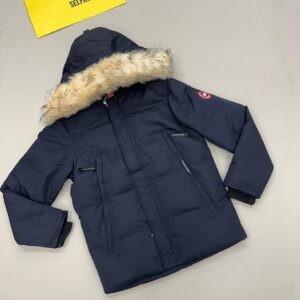 Canada Goose Men's Parka Jacket - Black & Navy Winter Coat - Fur Trimmed Hood - Premium High-Quality Outerwear - Sizes Small to XXL - Fast UK Delivery