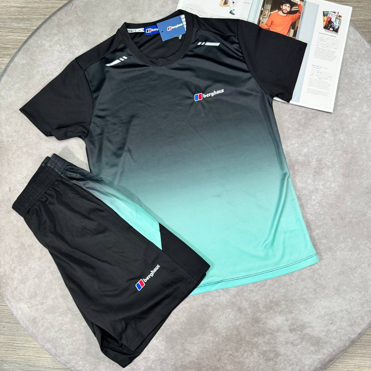 WhatsApp Image 2026-05-18 at 12.14.55 PM (1) Berghaus Men's Tech Gradient T-Shirt and Shorts Twin Set | S to XXL | Free UK Delivery - Image 4