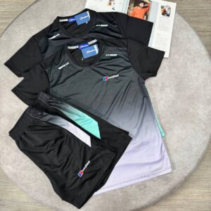 Berghaus Men's Tech Gradient T-Shirt and Shorts Twin Set | S to XXL | Free UK Delivery