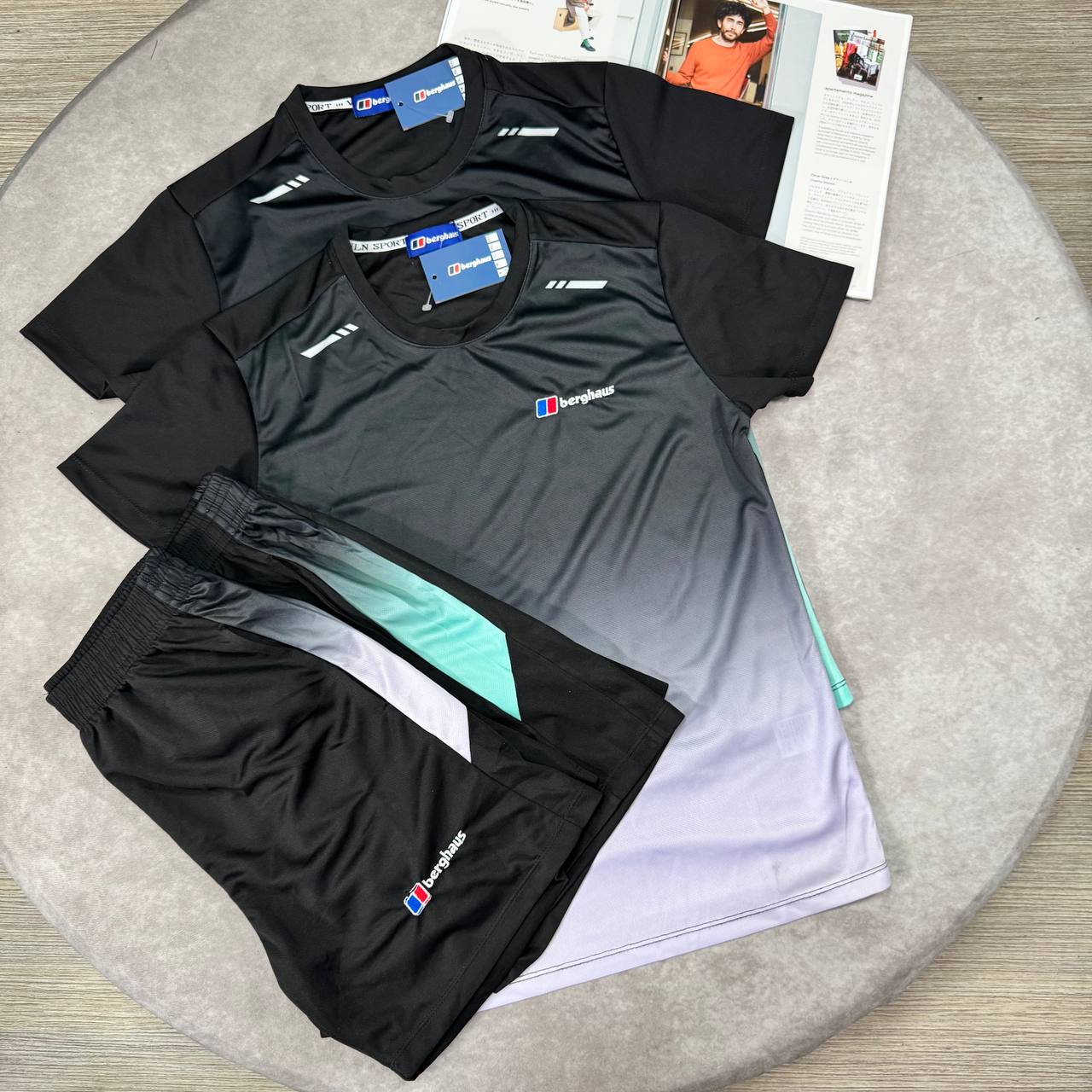 WhatsApp Image 2026-05-18 at 12.14.55 PM (2) Berghaus Men's Tech Gradient T-Shirt and Shorts Twin Set | S to XXL | Free UK Delivery