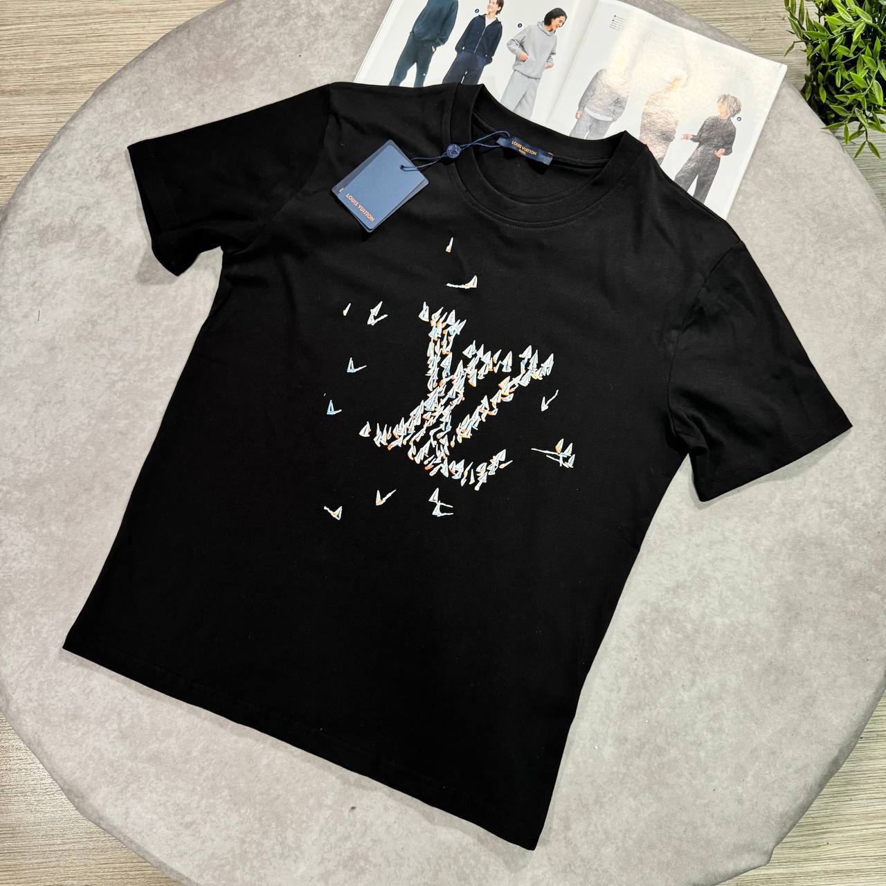 WhatsApp Image 2026-05-20 at 11.44.40 AM Louis Vuitton Men's Monogram Sailboat Graphic T-Shirt | Luxury Designer Crewneck | Free UK Delivery - Image 4
