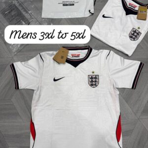 Nike England 2026 World Cup Shirt | Men's Plus Size 3XL 4XL 5XL | Home & Away Football Kits | Free UK Shipping